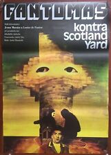 Poster Czech Fantomas Against Scotland Yard Jeans Swamp Louis de Funès picture