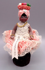 Vintage Rio de Janeiro Girl Woman Souvenir Doll Figurine picture