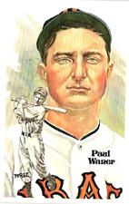 Paul Waner 1980 Perez-Steele Baseball Hall of Fame Limited Edition Postcard picture