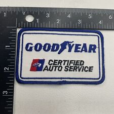 circa 1990s GOODYEAR CERTIFIED AUTO SERVICE Patch (Car Auto Related) 22K4 picture