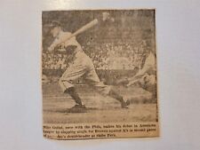Mike Goliat Browns A's Shibe Park 1951 Baseball Panel picture