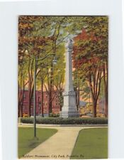 Postcard Soldier's Monument City Park Franklin Pennsylvania USA picture