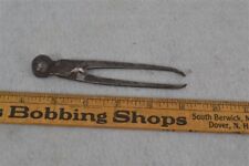 antique early bullet mold cutter musket ball forged blacksmith 18th 19th c  picture