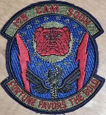 USAF 178th CAM CONSOLIDATED AIRCRAFT MAINTENANCE SQDN Patch Subdued VTG ORG MIL picture