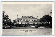 Union New Jersey NJ Postcard Summer Home Governor Jersey Building c1940 Antique picture