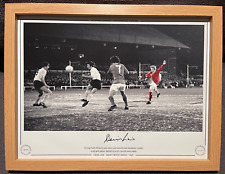 Denis Law - Manchester United Legend - 100% Hand Signed Ltd Edition Photo & COA picture