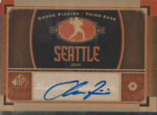 Chone Figgins 2012 UD SP Signature Edition auto autograph card SEA5 picture