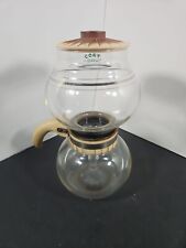 Cory DRU Coffee Vacuum Brewer Percolator Silver Vintage MCM Firestone Carafe   picture
