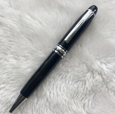 Luxury Le Grande Series Black+Silver Clip 0.7mm nib Ballpoint Pen NO BOX picture