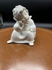 Vintage LLADRO Boy Sitting Thinking Angle 4539 Valencia Spain Rare Retired picture