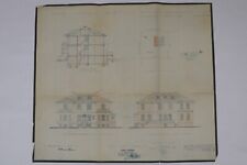 2 - German WWII Architecture Building Plan Drawings 1938 Dated WW2 (Bringback)  picture