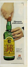 1972 J&B Blended Scotch Whiskey Justerini & Brooks Vintage Print Ad Advertising picture