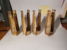 Lot of 4 Aladdin Lamp Brass Wick Raisers For Model B Burners all old originals picture