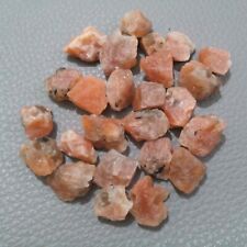 100% Natural Excellent Sunstone Raw 25 Piece Lot Size 13-18 MM Loose Gemstone picture