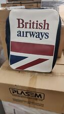 British Airways Vintage Cabin Flight Bag Messenger Shoulder Bag Retro picture