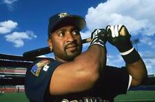 Greg Vaughn Of The Milwaukee Brewers 1980s Old Baseball Photo picture