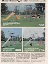 1990S Swing Slide Hedstrom Cool Wave Slide Vtg Print Advertisement 8X11 picture