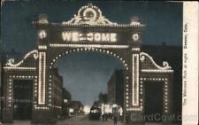 1909 Denver,CO The Welcome Arch at Night Colorado The Colorado News Company picture