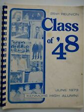 Kenmore NY High School Class of 1948 25th Reunion Book 1973 picture