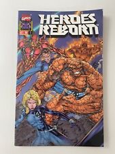 Heroes Reborn TPB First Printing 1996 Marvel Comics Signed Brett Booth VF/NM picture