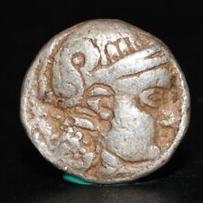 Ancient Greek Attica Athena Owl Silver Tetradrachm Coin Circa 454-404 BC picture