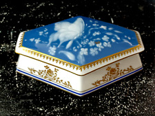 Vintage French Art-Deco Limoges Porcelain Jewelry Box, 7