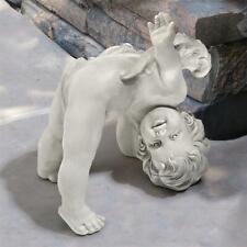 Celestial Tumble Twins Baby Angel Cherub Home Garden Putti Statues: Upside Down picture