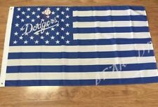 Los Angeles Dodgers 3x5 Ft American Flag Baseball New In Packaging picture