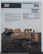 1989 Caterpillar Custom Product Arrangements Construction Sales Brochure picture