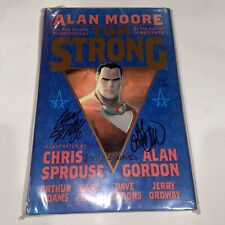 Tom Strong : America's Best Comics Hardcover Alan Moore Triple Signed 66/500 picture