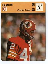 Charley Taylor - Football   Sportscasters Card  picture