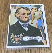 1952 Bowman U.S. Presidents Abraham Lincoln picture