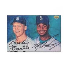 Baseball Legends Unite Mickey Mantle Meets Ken Griffey Jr. (One-of-a-Kind) picture