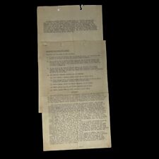 RARE WWII April 11th 1945 USS Hornet Okinawa Navy Pacific Theater Combat Report picture