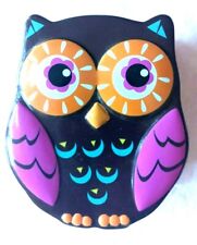 F.A.B. STARPOINT Colorful Owl Trinket Box W/ Lid 5