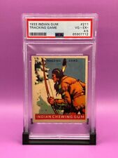 1933 Goudey Indian Gum #211 Tracking Game (Series of 312) PSA 4.5 VG-EX+ picture