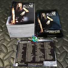 ALIAS SEASON 2/TWO COMPLETE 81-CARD PREMIUM TRADING CARDS SET 2003 INKWORKS  picture