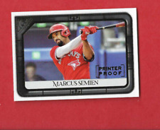 2021 Topps Baseball Gallery Insert Printer Proof Marcus Semien Card #155 picture