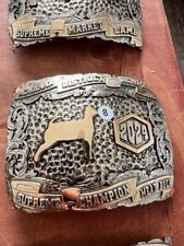 Acadiana Livestock Supreme Champion Trophy Belt Buckle (1 of 7 Available) picture