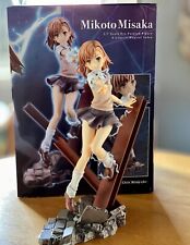 Anime A Certain Scientific Railgun Misaka Mikoto Figure Girl PVC Toy In Box picture