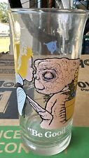 1982 E.T. Extra Terrestrial Glass VTG Pizza Hut Limited Edition 