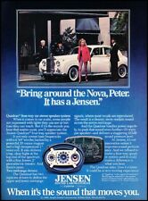 1981 Jensen Audio Rolls Royce Original Advertisement Print Art Car Ad J952A picture