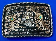 Reserve Champion AZQHA Jr Western Pleasure 2019 belt Buckle by Preston Williams picture