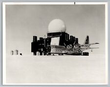 Aviation Lockheed C-130 USAF At South Pole B&W Photo C8 picture