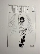 Ultimatum #1 (2009) 9.2 NM Marvel Dazzler Incentive Sketch 1:75 Variant Cover picture