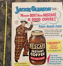 Jack Gleeson Nescafe’ Instant Coffee Magazine Advertisement Page picture
