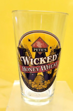 PETE'S WICKED HONEY WHEAT BEER PINT GLASS BAR DECOR 🍺🍺🍺🍺🍺🍺 - U picture
