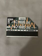 Montreal Weekly Pass March 2001 picture