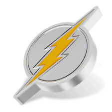 DC COMICS - THE FLASH Emblem 1oz Pure Silver Coin - NZ Mint picture