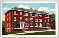 Original Old Vintage Antique Postcard King College Dormitory Bristol Tennessee picture